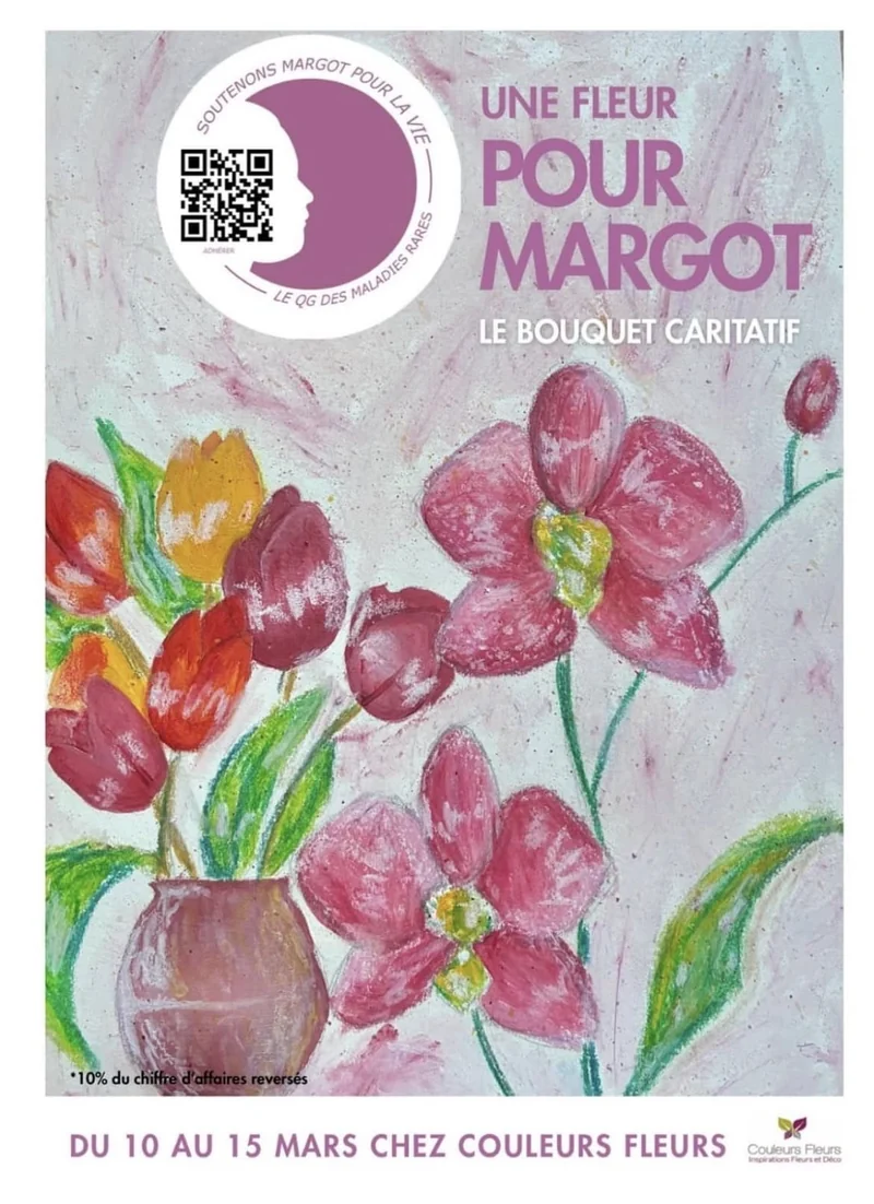 Une fleur pour Margot