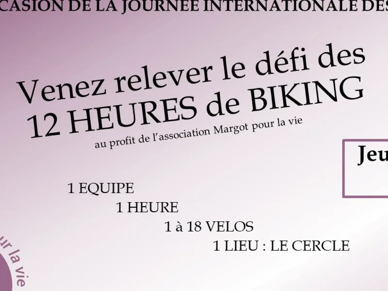 Les 12 heures de Biking