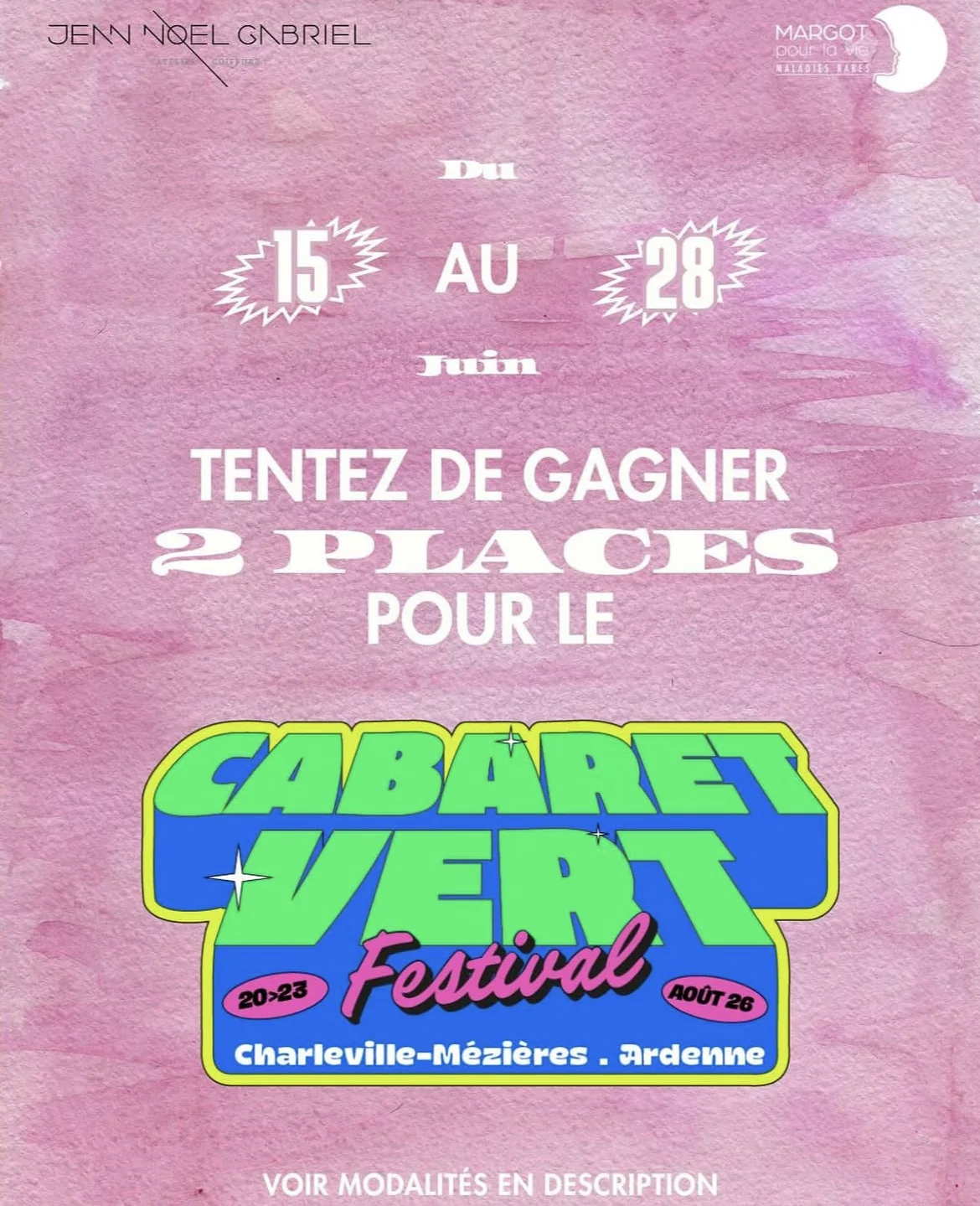 Concours JNG x Cabaret Vert
