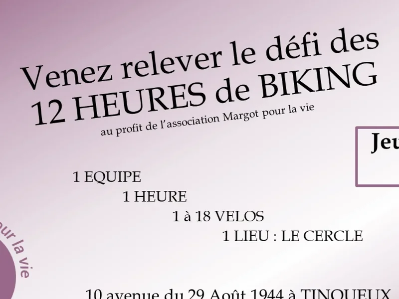 Retour sur les 12 heures de Biking